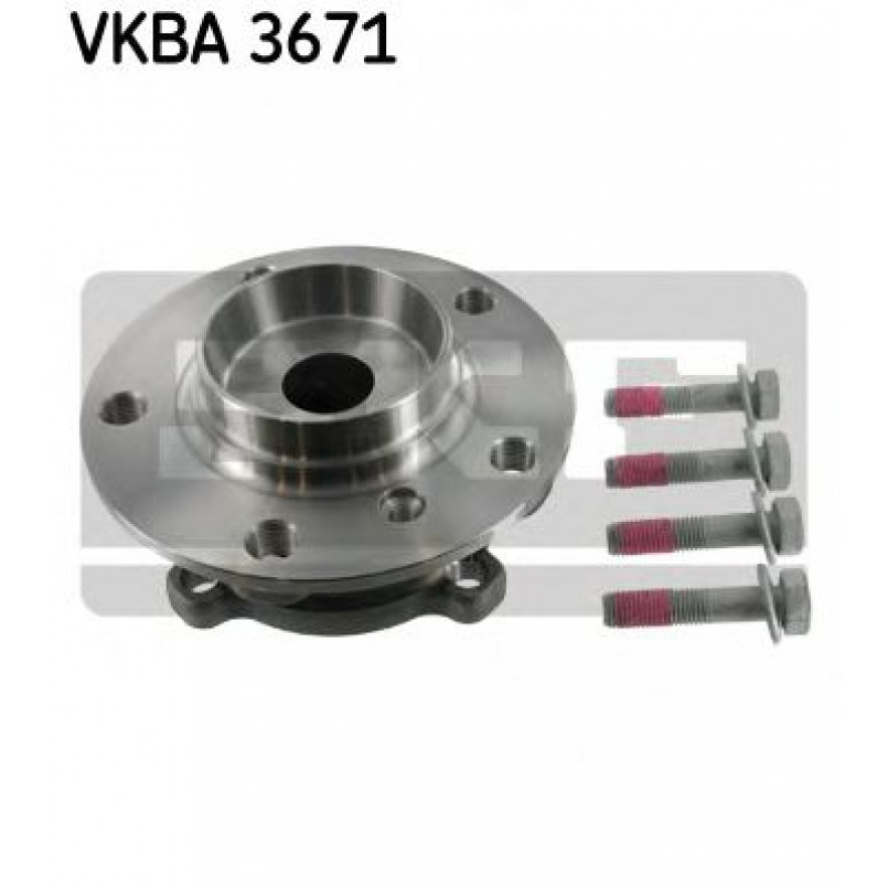 VKBA 3671 SKF Ступиця колеса в зборі